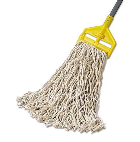 Rubbermaid Commercial RCPV118 Cotton Wet Mop Head Pack of 12