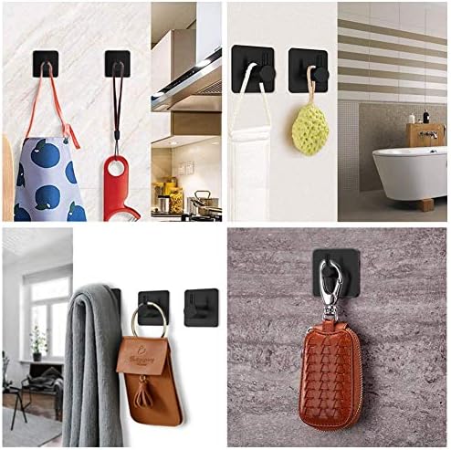 Anfly RV Camper Toilet Paper Holder with 2 Hooks for jokingblack