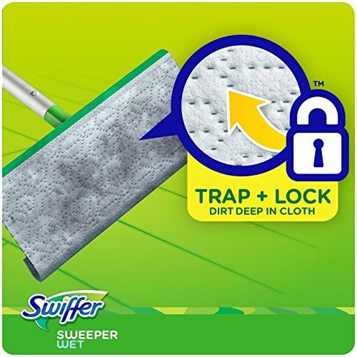 Swiffer Sweeper Wet Mopping Cloth Refill Lavender Vanilla 24 ct