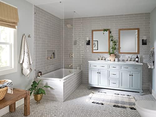 Moen Voss Brushed Nickel Double Robe Hook YB5103BN