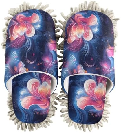 FLildon Microfiber Cleaning Slippers Dark Smogbound