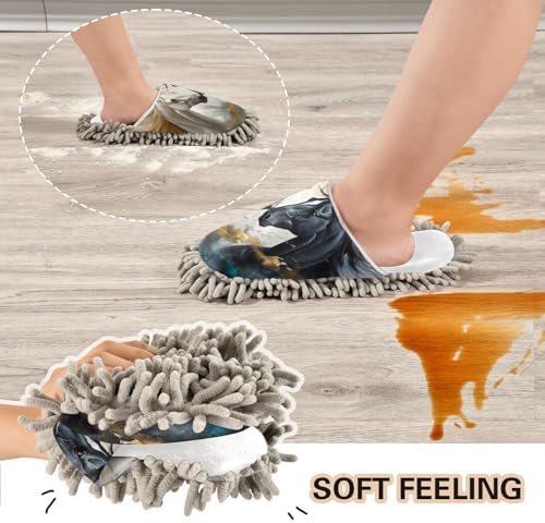 Professional Mop Slippers for Clean Office Environment
