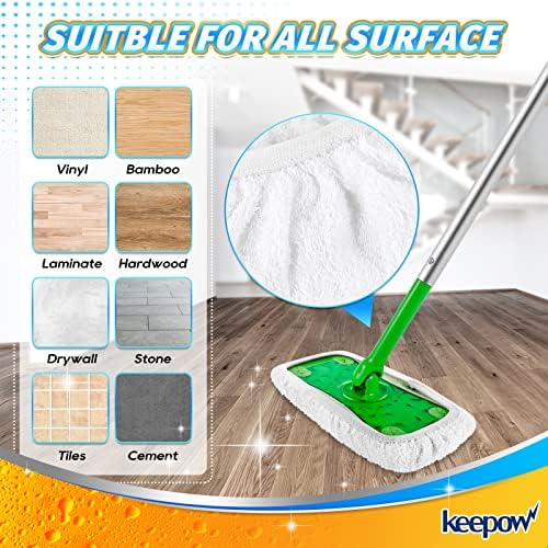Reusable Swiffer Pads 100 Cotton 10 Pack