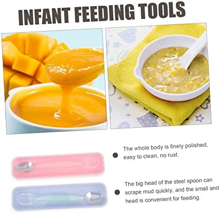 2-Pack Spoon Feeding Tools for Kids