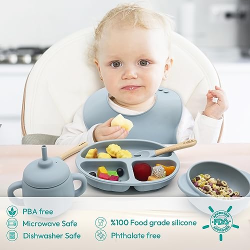 EVOS Silicone Baby Feeding Set