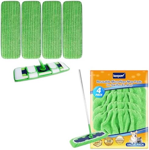 8 Pack Wet Dry Pads Refill for Swiffer 1