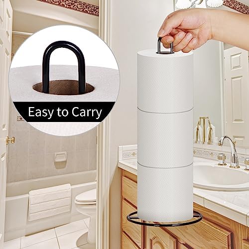 Compact Durable Toilet Paper Holder