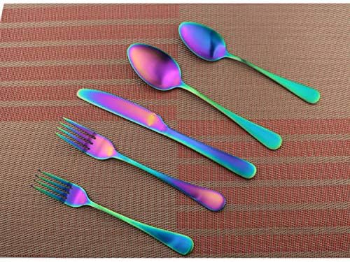 Uniturcky 20-Piece Durable Silverware Set