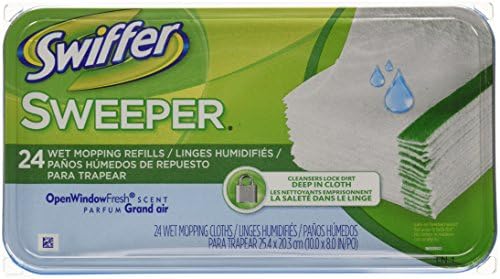 Swiffer Sweeper Wet Mopping Cloths Open Window Fresh Scent
