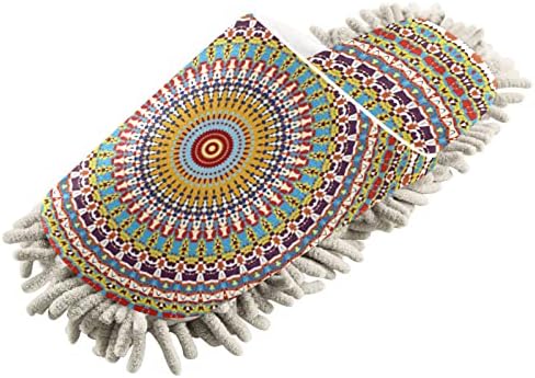 Kigai Microfiber Art Mandala Slippers