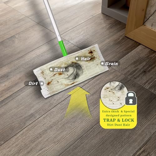 UKEENOR Floor Mop Dry Rechargeable 78x118 inch