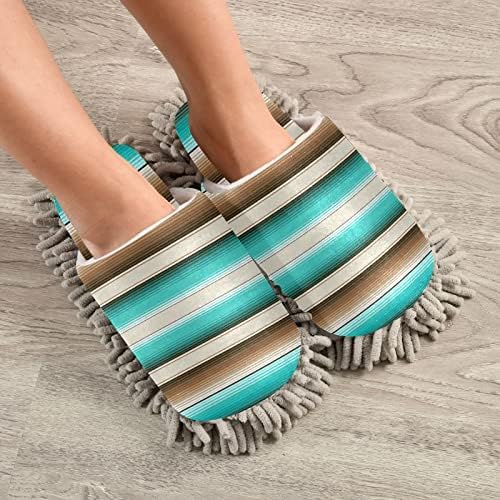 Xigua Microfiber Cleaning Slipper for MenWomen Gliding on Floors