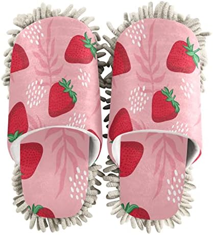 Kigai Microfiber Cleaning Slippers Fun Summer Mop Slipper for MenWomen