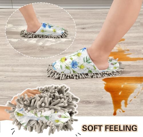 Kigai Microfiber Slippers Eco-Friendly Soft for Cleaning Comfort