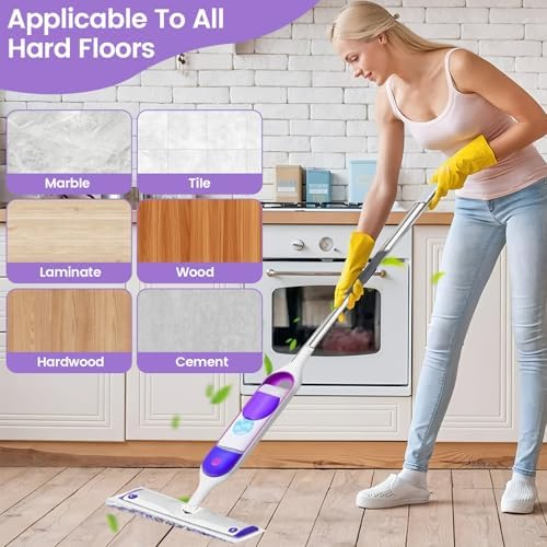 20 Count Disposable Mop Pads Refills for Power Mop Multi-Surface Mop