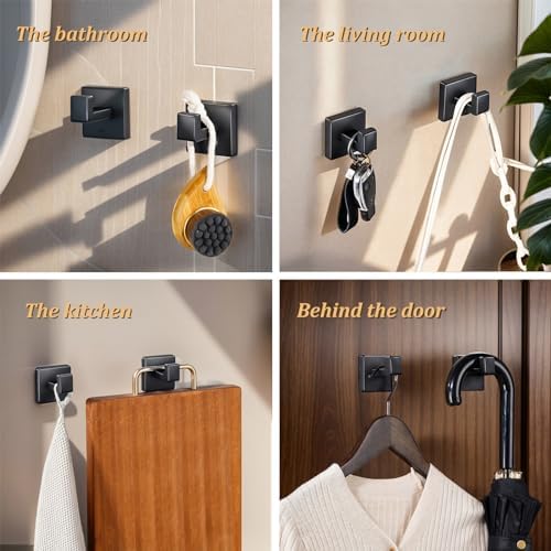 Premium 10-Piece Bathroom Hardware Set with Matte Black Design