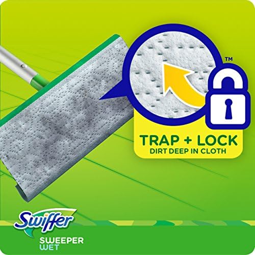 Deep Clean with Swiffer Sweeper Wet Mopping Pad Refill