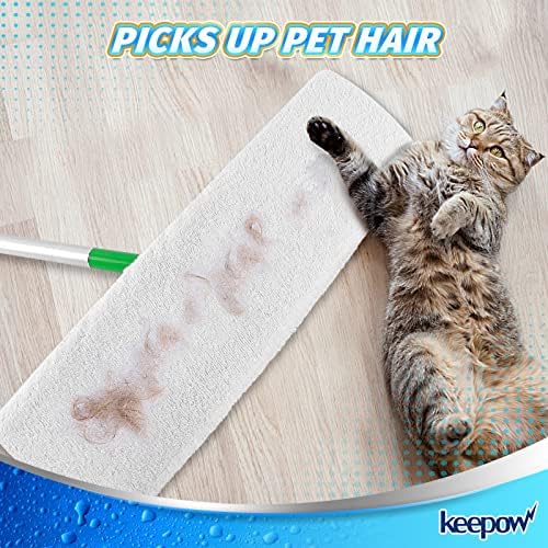 KEEPOW Microfiber Pads for Swiffer XL 12 Pack