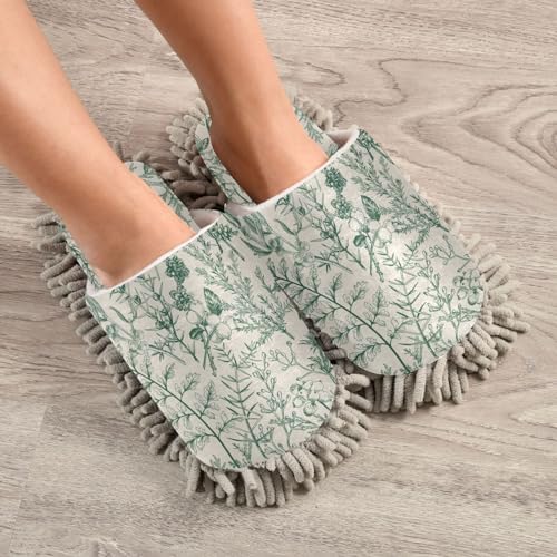 Kigai Microfiber Slippers Soft Durable Floor Cleaners