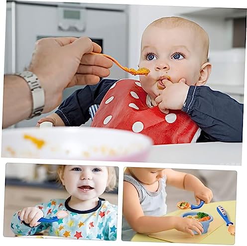 AOKWAWALIY Baby Fork and Spoon Set For Kids