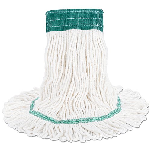Boardwalk BWK502WHEA Premium 5-inch CottonSynthetic Fiber Wet Mop Head