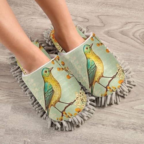 Premium Microfiber Slippers for Easy Floor Cleaning