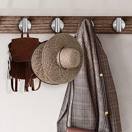 Sturdy Durable 2-Piece Wall-Mounted Towel Hook Set