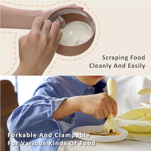 Silicone Baby Utensils Set for Toddlers