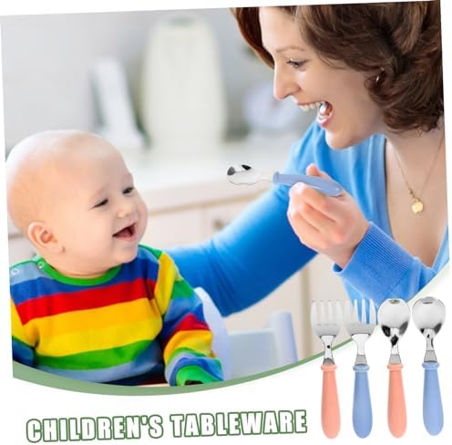 4-Piece Flatware Set - Sleek Compact and Sustainable for Mealtime
