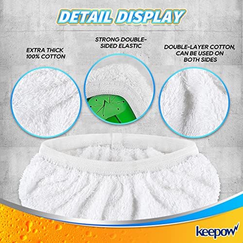 Reusable Swiffer Pads 100 Cotton 10 Pack