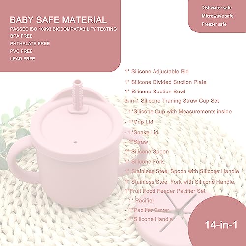 CAREUEASY Baby Led Weaning Supplies Set