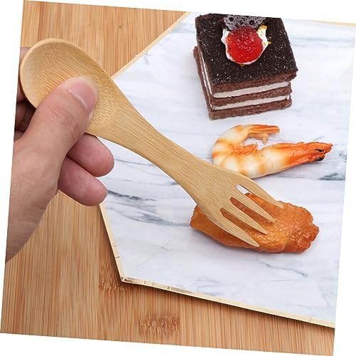 Fast Functional Wooden Spoons Forks Set for Grownups and Kids