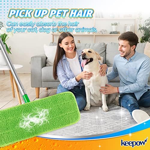 KEEPOW XL Wet Pads for Swiffer XL Multi-Purpose Durable Mop Pads