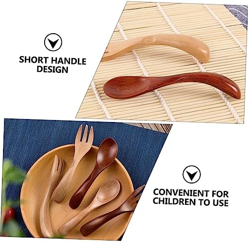 Ultimate Wooden Childrens Flatware Set for Travel House Use