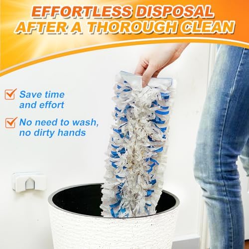 10 Pack Disposable Mopping Pad Refills for Swiffer PowerMop
