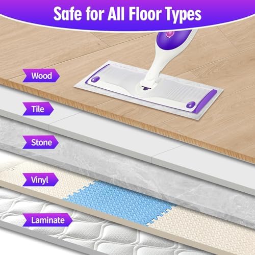 FURCIELOS Disposable Power Mop Pads for Swiffer PowerMop