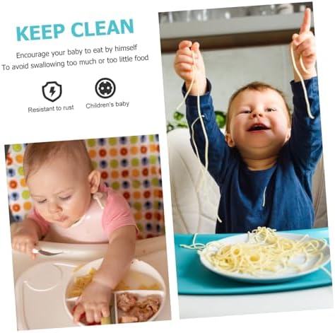 Self-Feeding Spoon Fork Set for Toddlers