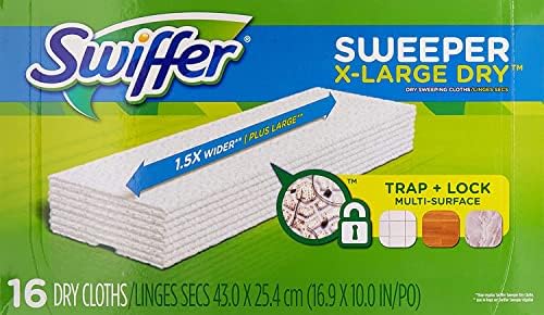 Keep Your Home Mess-Free with 16-Pack of Swiffer Sweeper Mop Pads