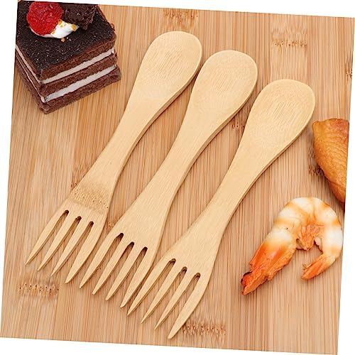 Fast Functional Wooden Spoons Forks Set for Grownups and Kids