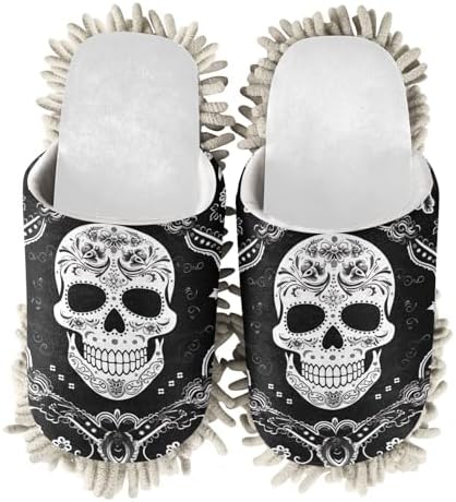 Running Bear Retro Mop Slippers