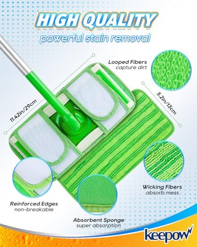Premium Reusable Mop Pads