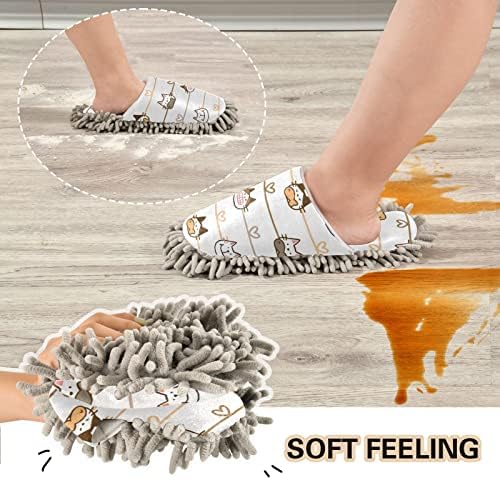 Kigai Microfiber Floor Cleaning Slipper