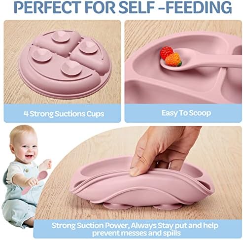 Perfect Suction Plates for Toddlers Durable Safe and Easy to Clean