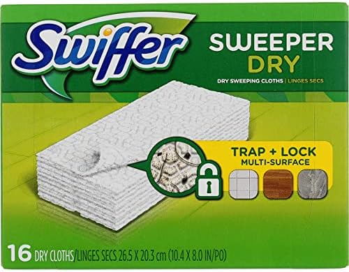 Swiffer 31821 Swiffer Dry Refills 16 Count 2299 High-Quality Mop Pads
