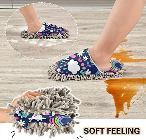 Kigai Microfiber Slippers Clean Casual for Home Office