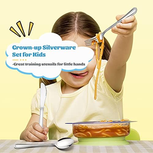 E-far Kids Silverware Set Perfectly Safe Durable