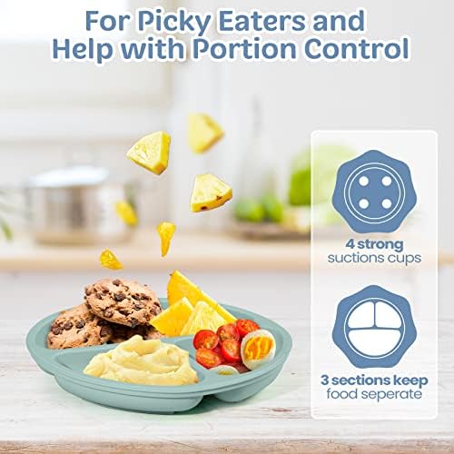 Perfect Suction Plates for Toddlers Durable Safe and Easy to Clean