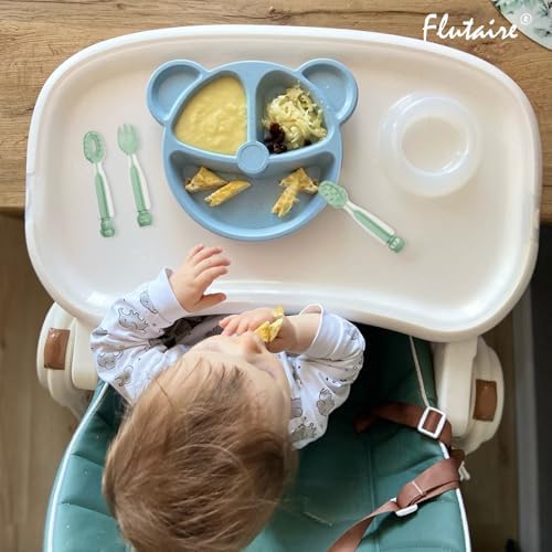Perfect for Baby BPA-Free Self-Feeding Spoons Set for Kids