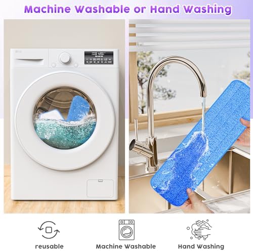 Reusable Mop Pads for Swiffer PowerMop - Easy Cleaning Eco-Friendly