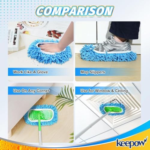 Compact Reusable Wet Pad Compatible with Swiffer Sweeper Mop